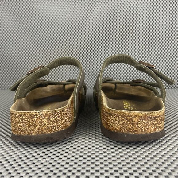 Birkenstock Mayari Adult Sandals 39 L8 M6 Brown Thong Buckle Made In Germany - Picture 8 of 14